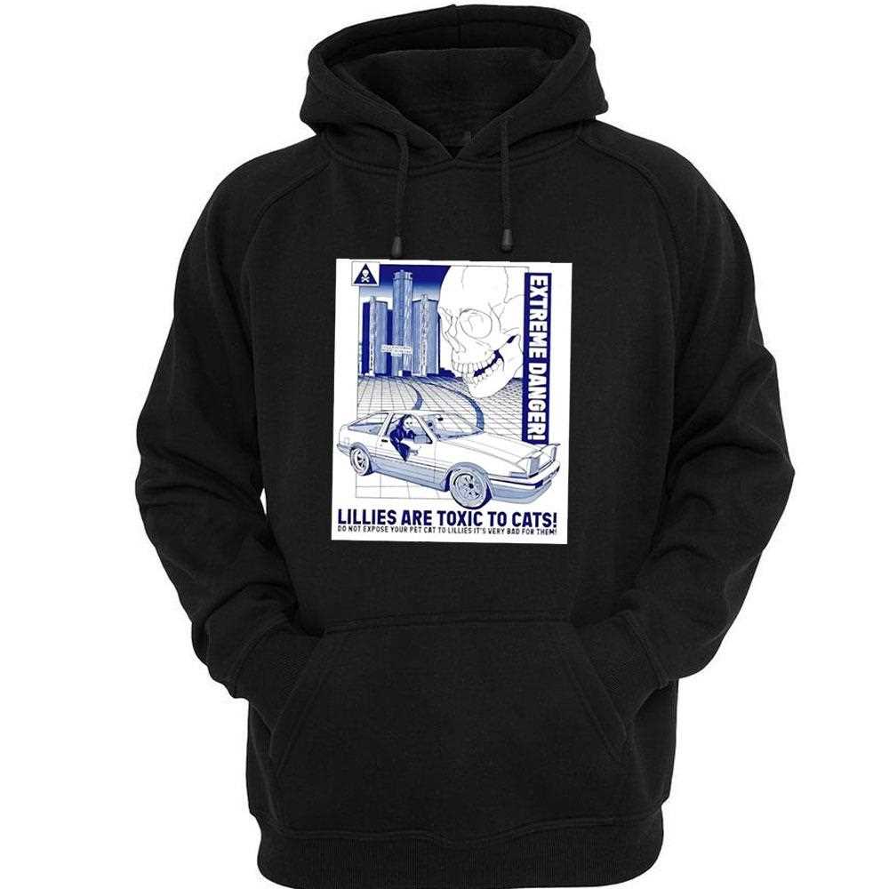 Lillies Are Toxic To Cats Extreme Danger Skull Tee Lillies Are Toxic To Cats Extreme Danger Skull Tee