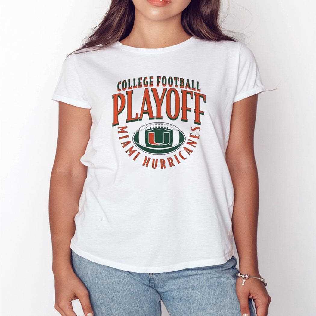 Miami Football 2025 Cfp Design Tee Miami Football 2025 Cfp Design Tee