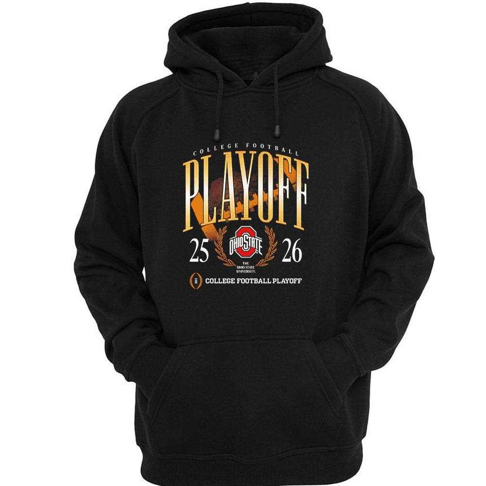 Ohio State Buckeyes 25-26 College Football Playoff College Football Playoff Tee Ohio State Buckeyes 25-26 College Football Playoff College Football Playoff Tee