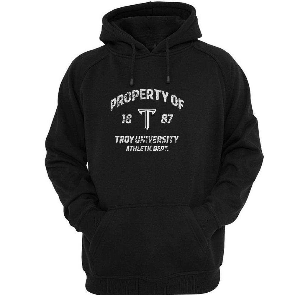 Property Of Troy University Athletic Dept 1887 Tee Property Of Troy University Athletic Dept 1887 Tee
