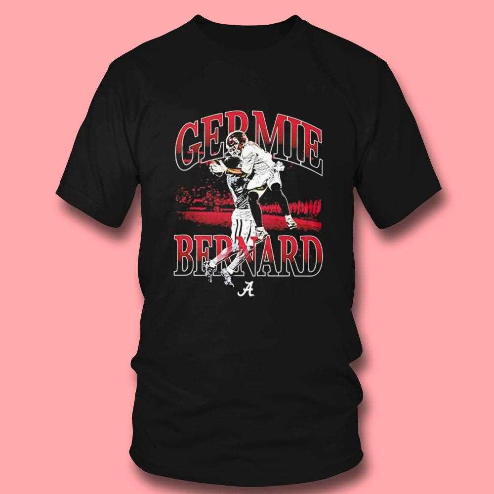 Alabama Crimson Tide Football Germie Bernard Catchaaaaa Tee Alabama Crimson Tide Football Germie Bernard Catchaaaaa Tee