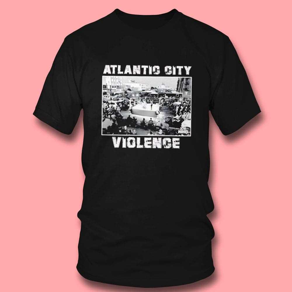 Atlantic City Violence Vintage Tee Atlantic City Violence Vintage Tee
