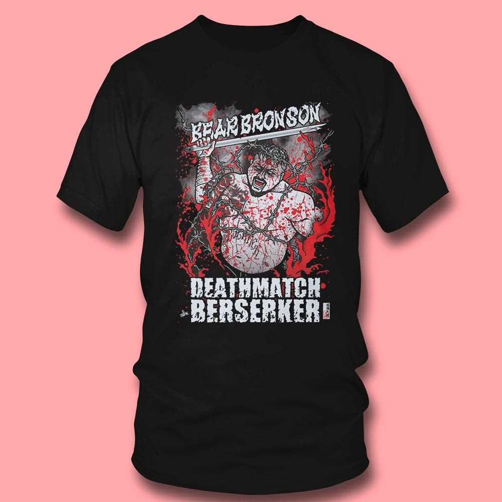 Bear Bronson Bear Metal Shirt Bear Bronson Bear Metal Shirt