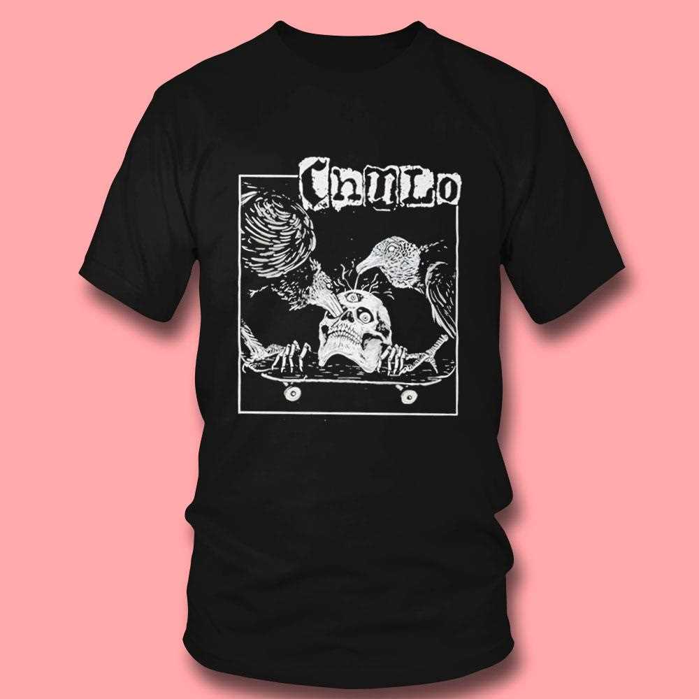 Chaudo Skull Ravens Tee Chaudo Skull Ravens Tee