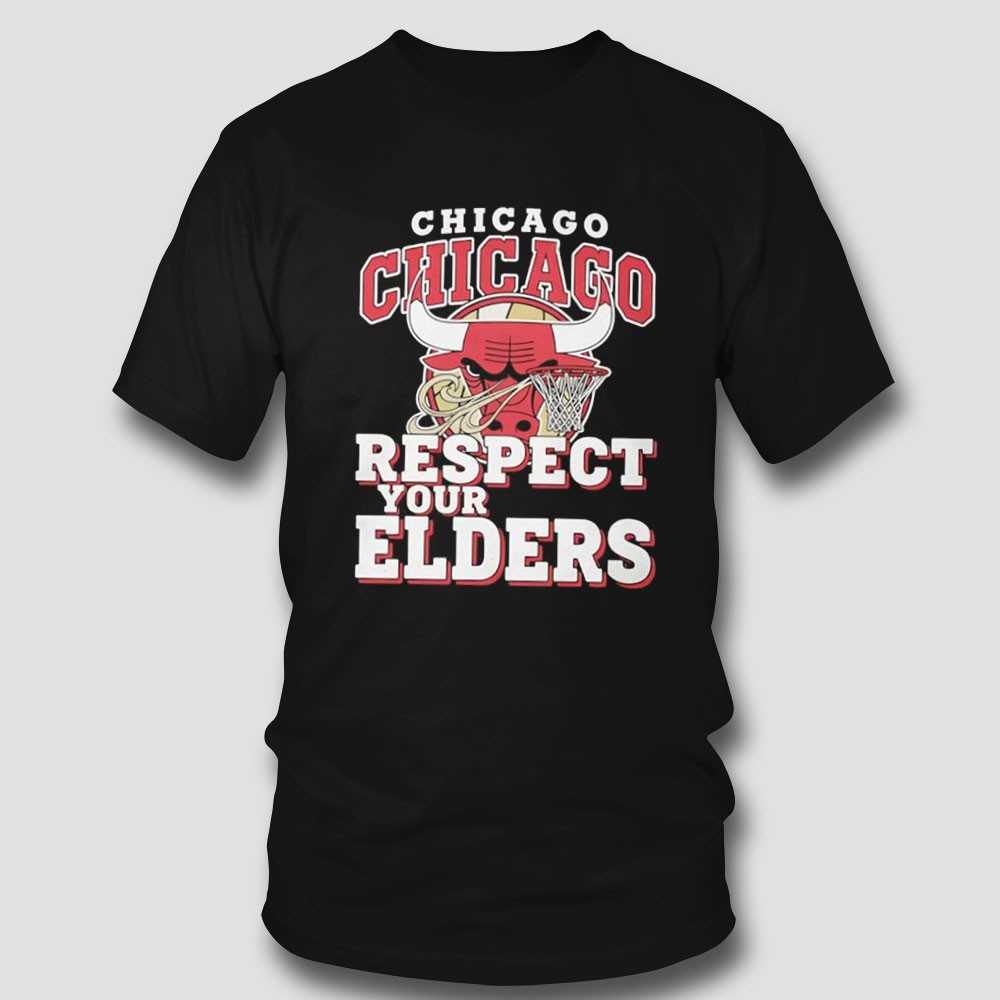 Chicago Bulls Respect Your Elders Tee Chicago Bulls Respect Your Elders Tee