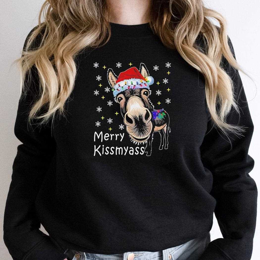 Donkey Merry Kissmyass Tee Donkey Merry Kissmyass Tee
