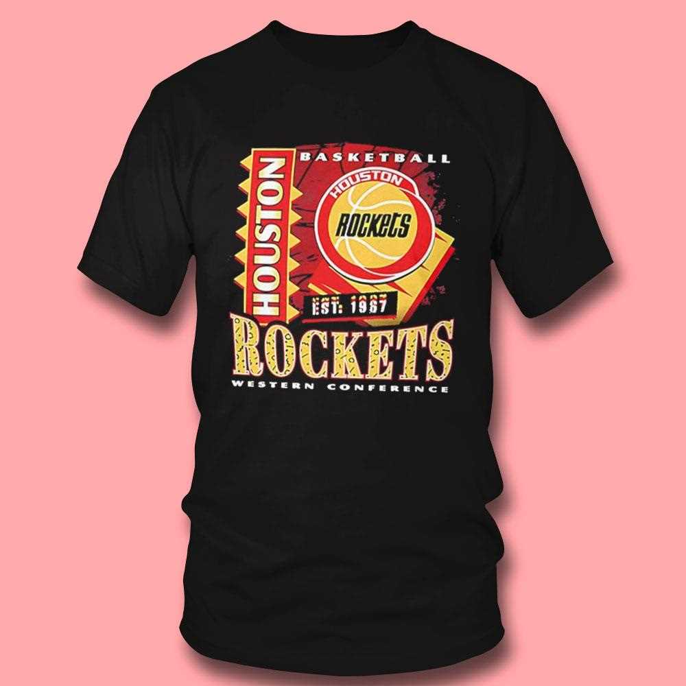 Houston Rockets Hardwood Classics Regional Franklin Tee Houston Rockets Hardwood Classics Regional Franklin Tee
