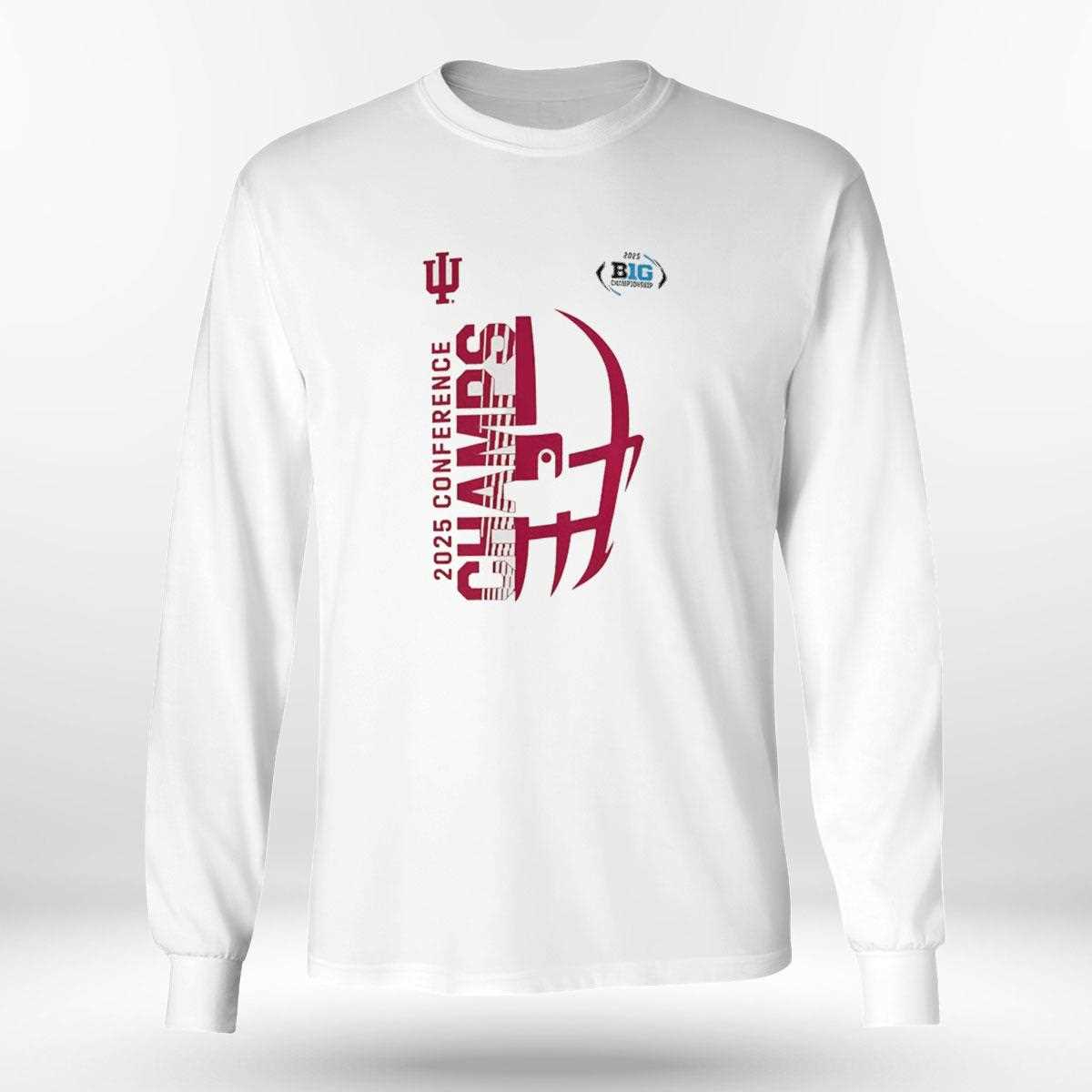 Indiana Hoosiers Big 10 Conference Champions T-tee Indiana Hoosiers Big 10 Conference Champions T-tee