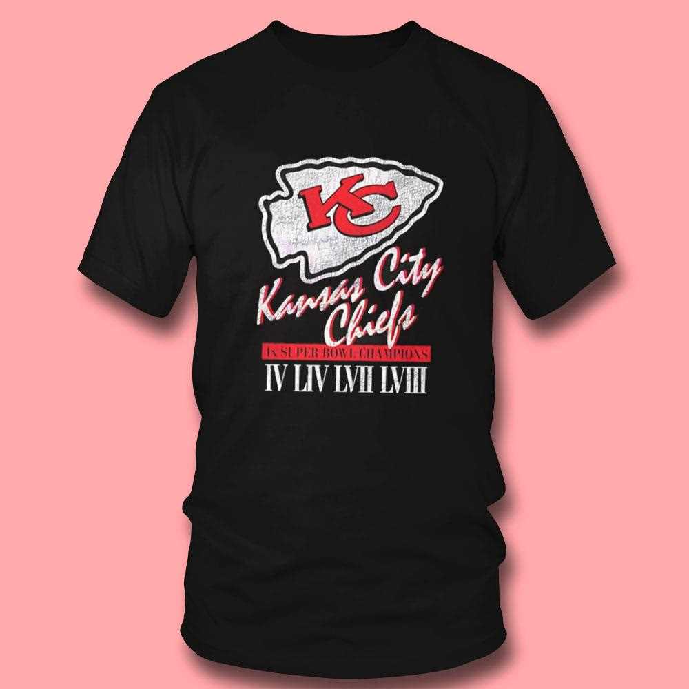 Kansas City Chiefs 4x Super Bowl Champions Retro Shirt Kansas City Chiefs 4x Super Bowl Champions Retro Shirt