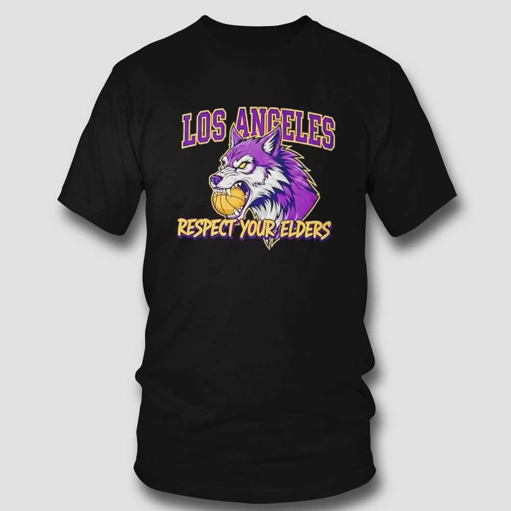 Los Angeles Lakers Respect Your Elders Tee Los Angeles Lakers Respect Your Elders Tee