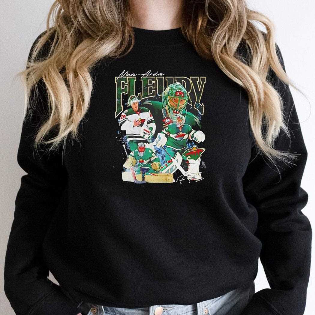 Marc-andre Fleury Minnesota Wild Tee Marc-andre Fleury Minnesota Wild Tee