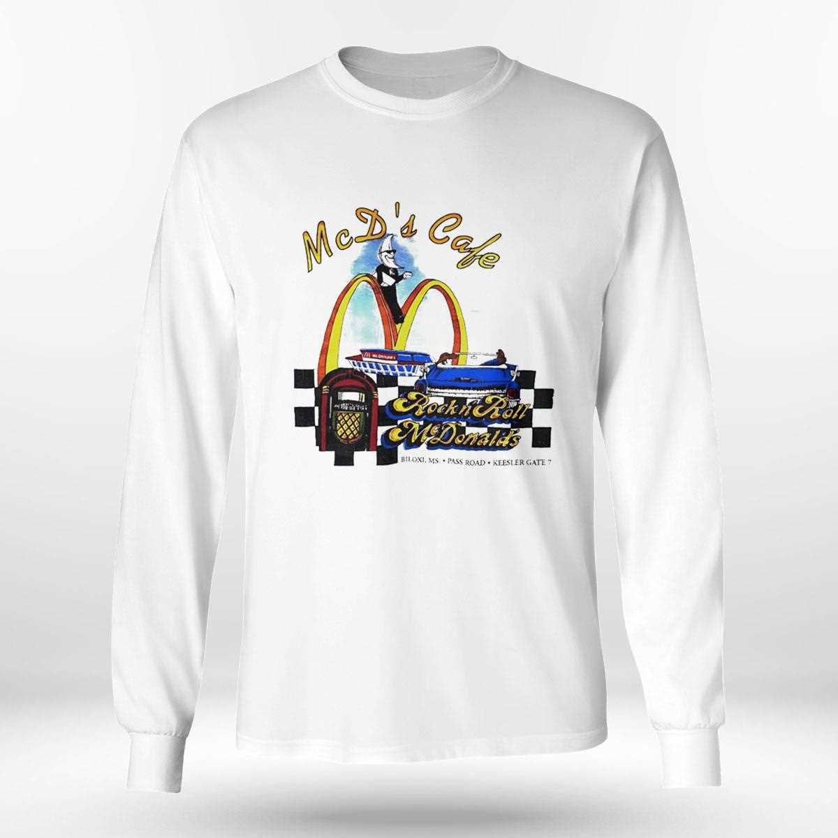 Mcdonalds Cafe Rock N Roll Tee Mcdonalds Cafe Rock N Roll Tee