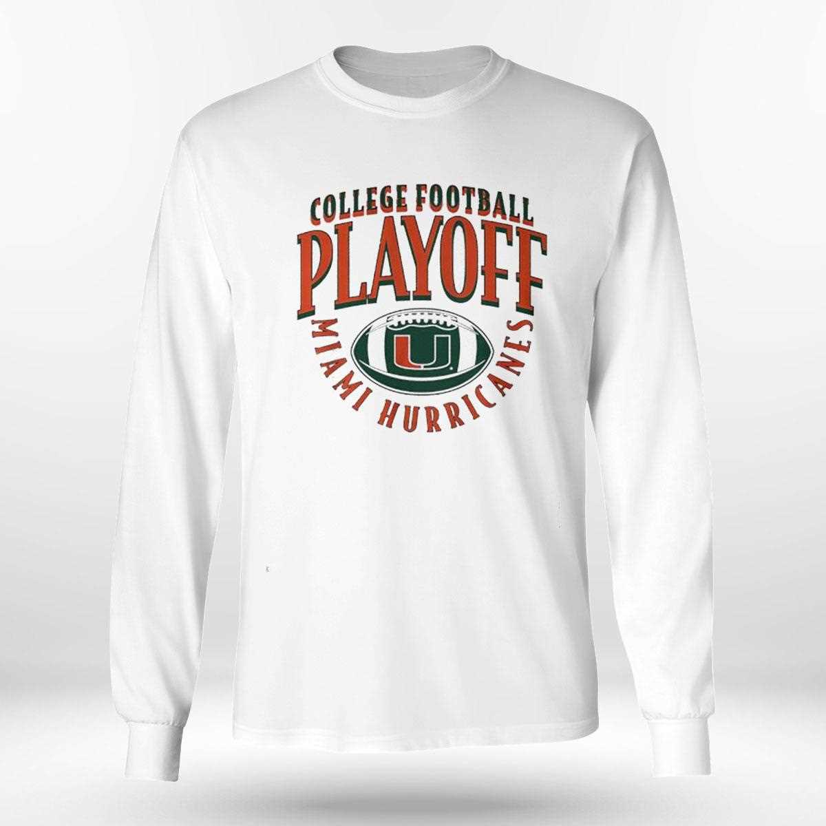 Miami Football 2025 Cfp Design Tee Miami Football 2025 Cfp Design Tee