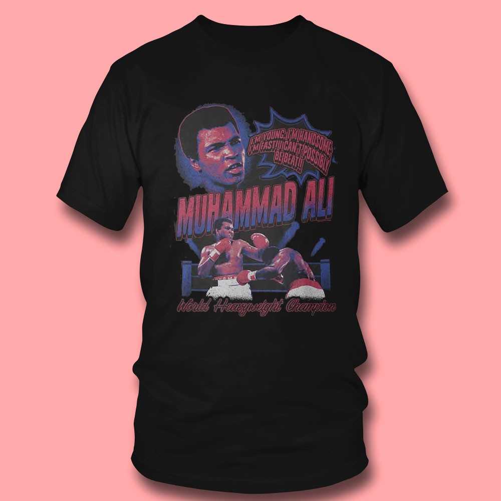 Muhammad Ali Young Handsome Fast T-shirt Muhammad Ali Young Handsome Fast T-shirt