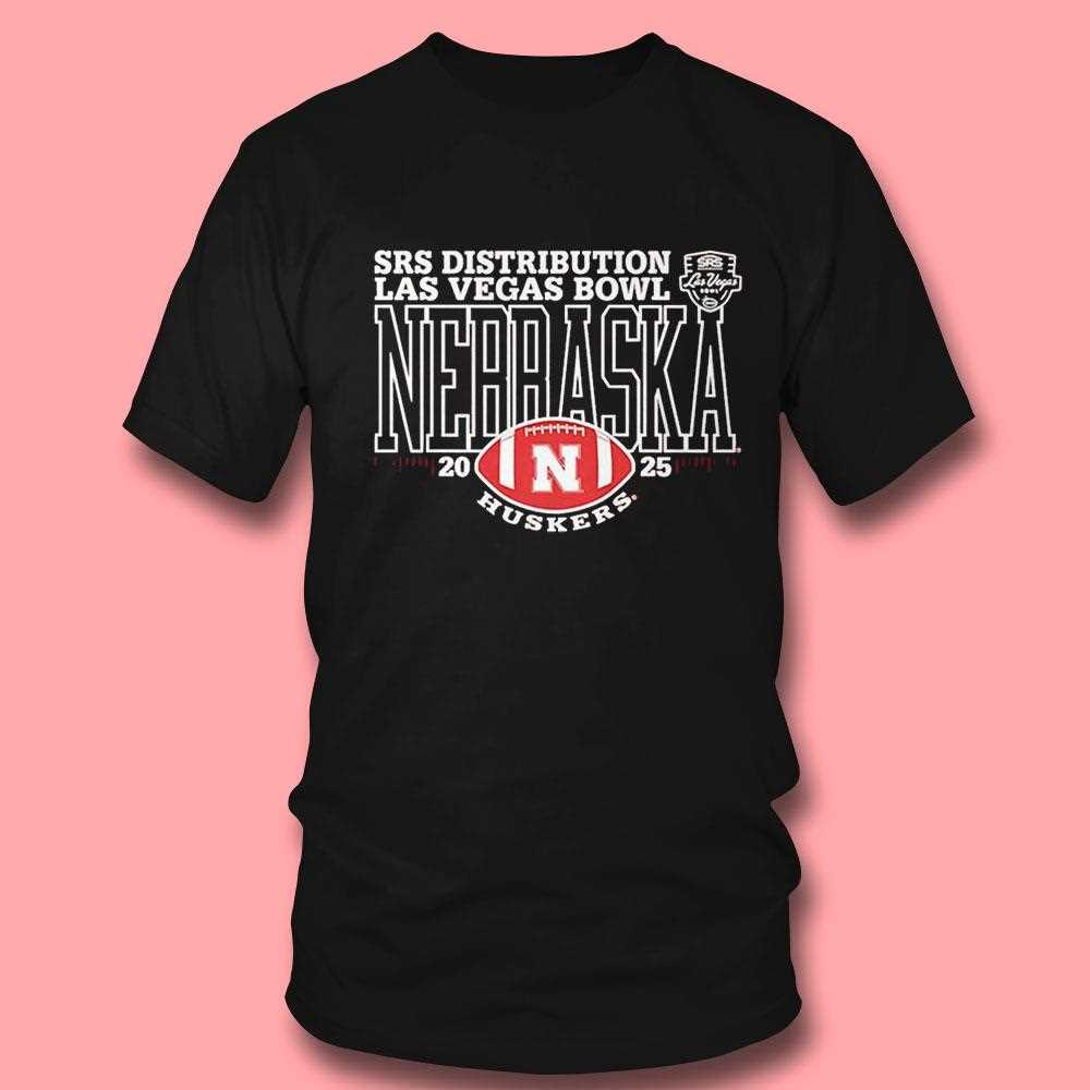 Nebraska Cornhuskers 2025 Srs Distribution Las Vegas Bowl Tee