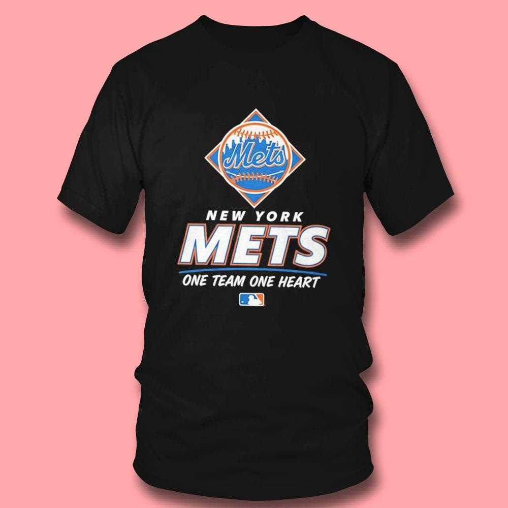 New York Mets One Team One Heart Mlb Tee New York Mets One Team One Heart Mlb Tee