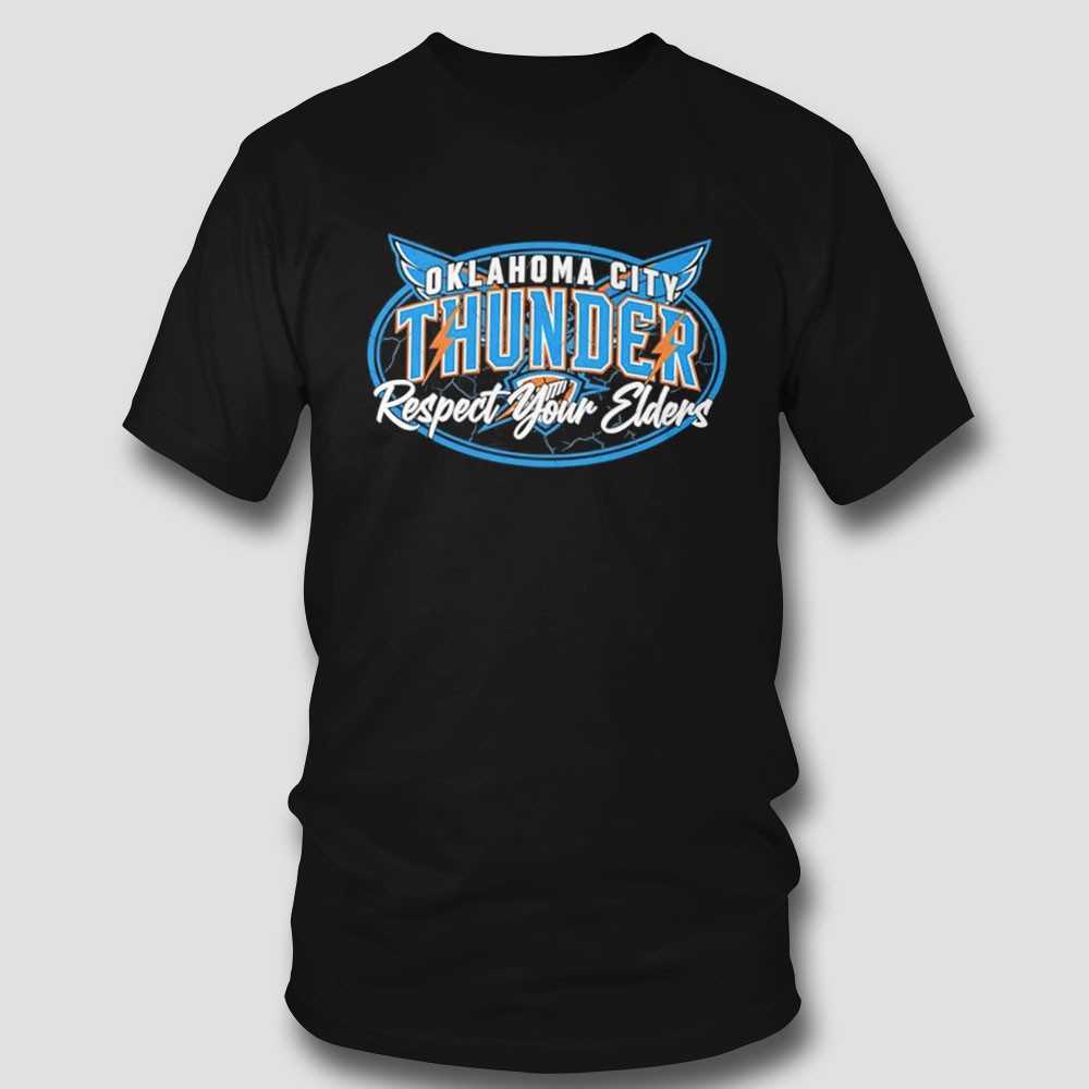 Oklahoma City Thunder Respect Your Elders Tee Oklahoma City Thunder Respect Your Elders Tee
