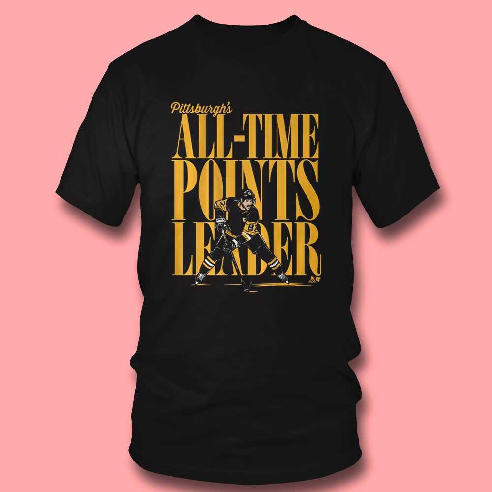 Pittsburgh All-time Points Leader Sidney Crosby Shirt Pittsburgh All-time Points Leader Sidney Crosby Shirt