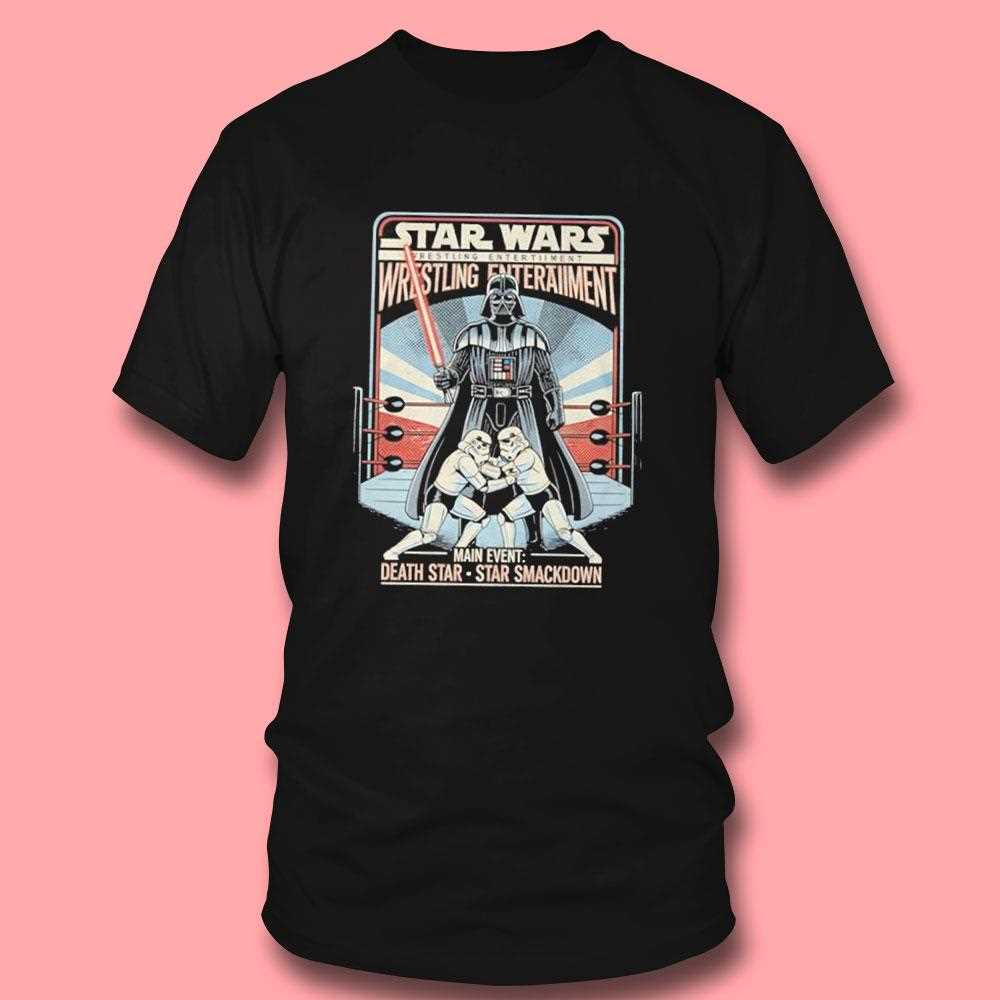 Star Wars Darth Vader Wrestling Entertainment Main Event Tee