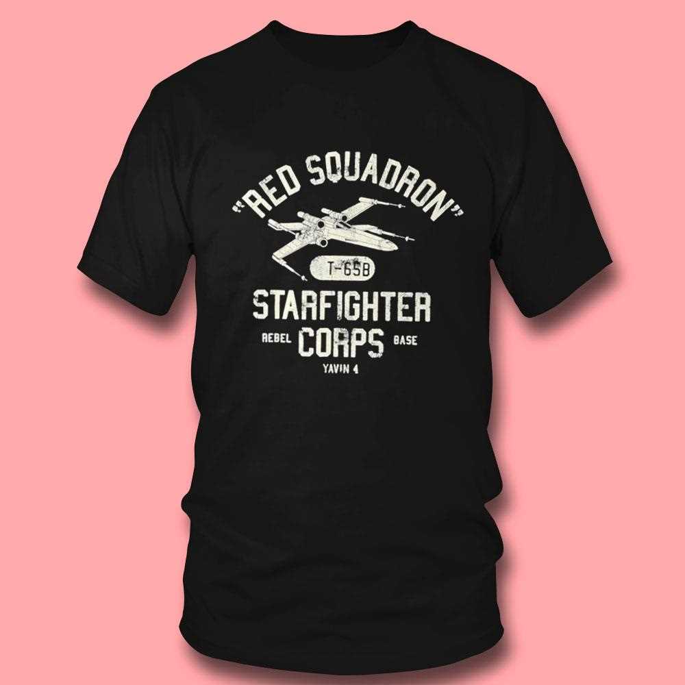 Star Wars Red Squadron Starfighter Corps Retro Tee Star Wars Red Squadron Starfighter Corps Retro Tee