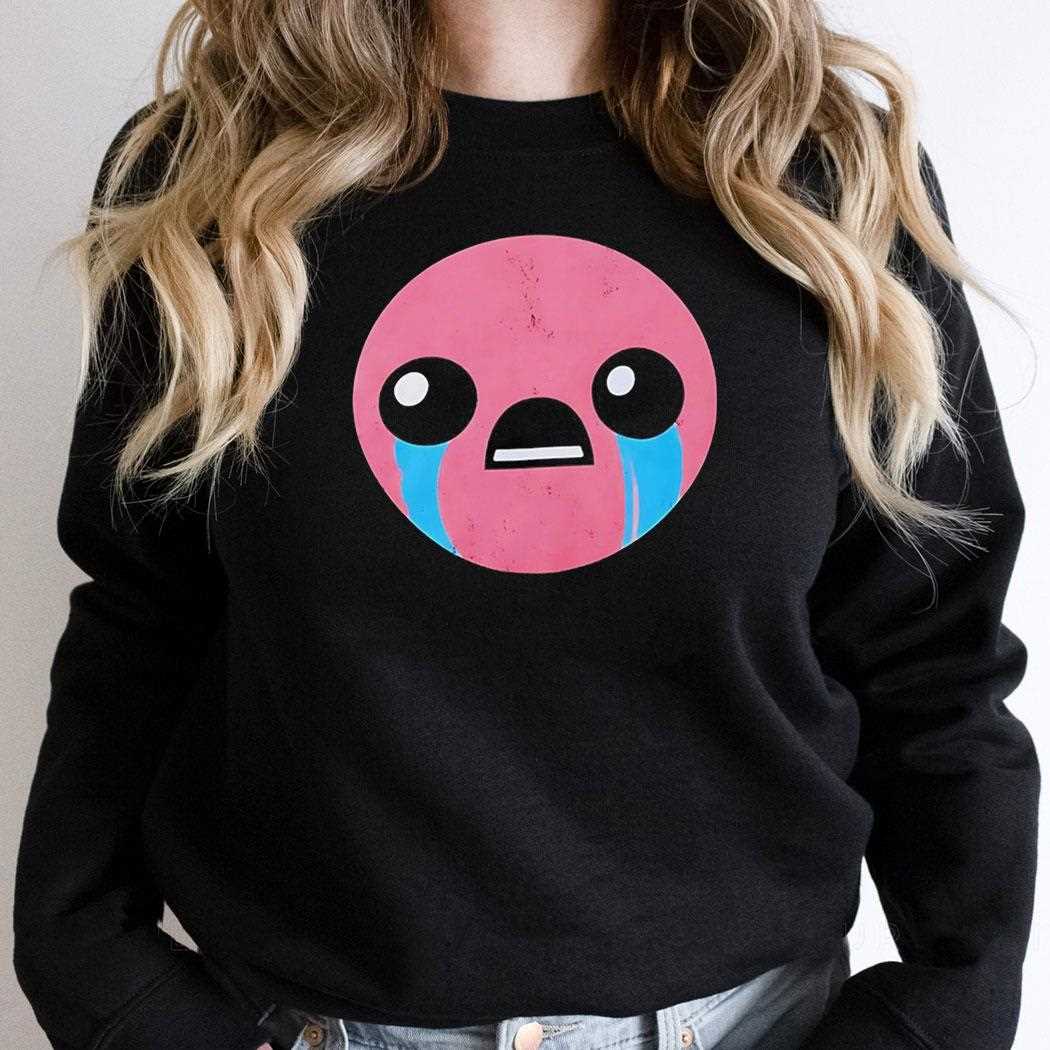 The Binding Of Isaac Crying Face Tee The Binding Of Isaac Crying Face Tee