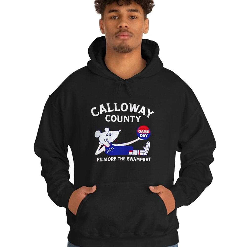 Calloway County Basketball Game Day Filmore The Swamprat Tee Calloway County Basketball Game Day Filmore The Swamprat Tee