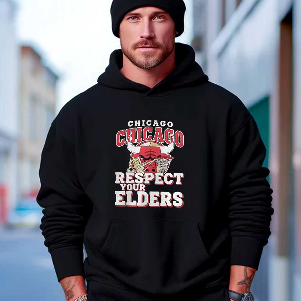 Chicago Bulls Respect Your Elders Tee Chicago Bulls Respect Your Elders Tee