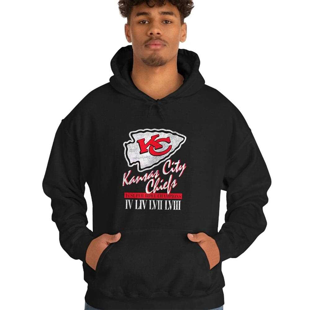 Kansas City Chiefs 4x Super Bowl Champions Retro Shirt Kansas City Chiefs 4x Super Bowl Champions Retro Shirt