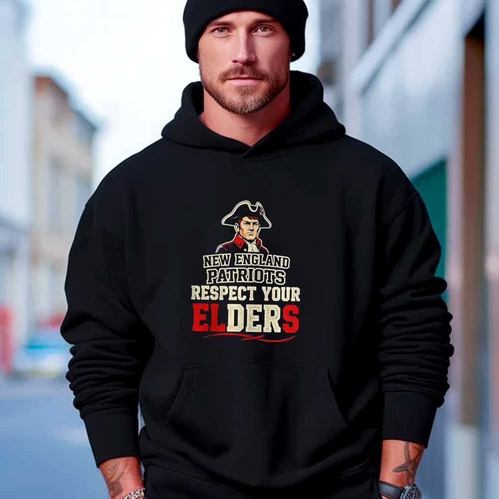 New England Patriots Respect Your Elders Tee New England Patriots Respect Your Elders Tee