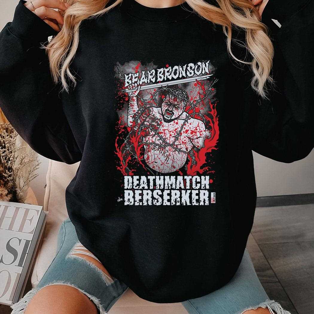 Bear Bronson Bear Metal Shirt Bear Bronson Bear Metal Shirt