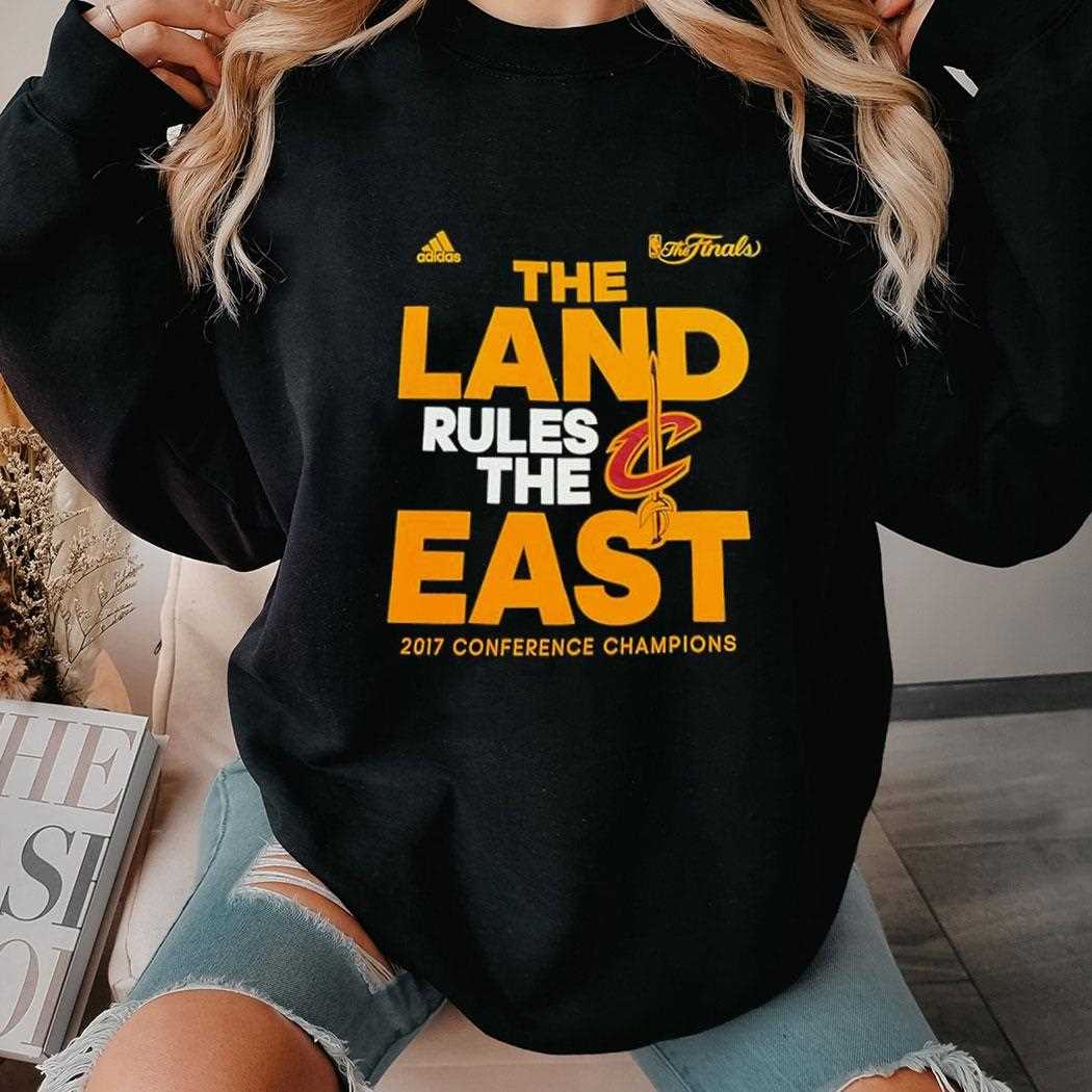 Cleveland Cavaliers The Land Rules The East Tee Cleveland Cavaliers The Land Rules The East Tee