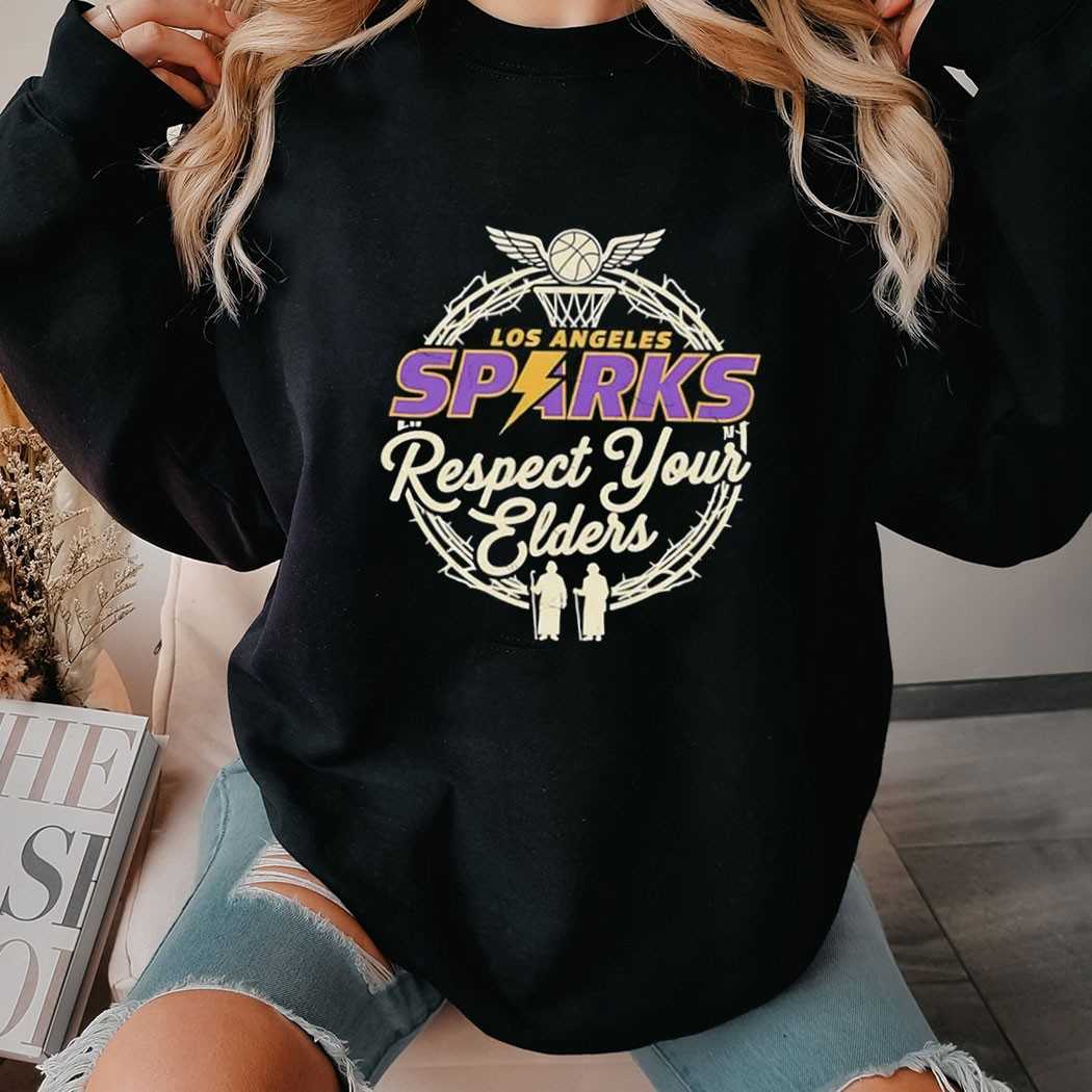 Los Angeles Lakers Respect Your Elders Tee Los Angeles Lakers Respect Your Elders Tee