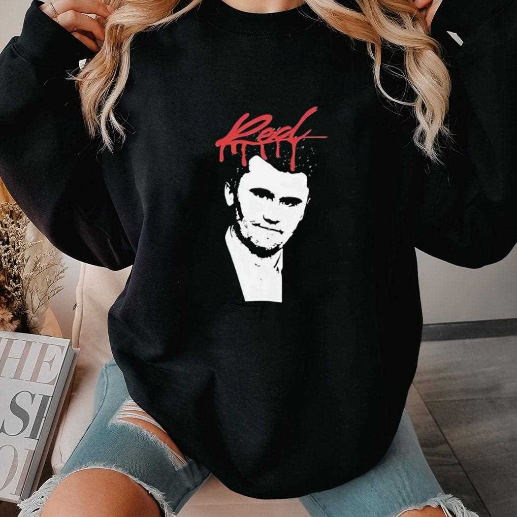 Red Charlie Kirk Meme Tee Red Charlie Kirk Meme Tee