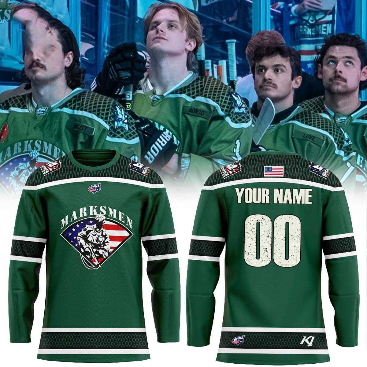 Fayetteville Marksmen Nfl Salute To Service Award 2025 Personalized Hockey Jersey