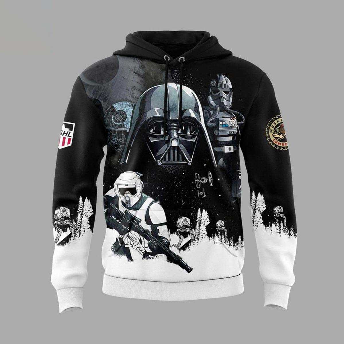 Muskegon Lumberjacks X Star Wars Night 2025 Hoodie Muskegon Lumberjacks X Star Wars Night 2025 Hoodie