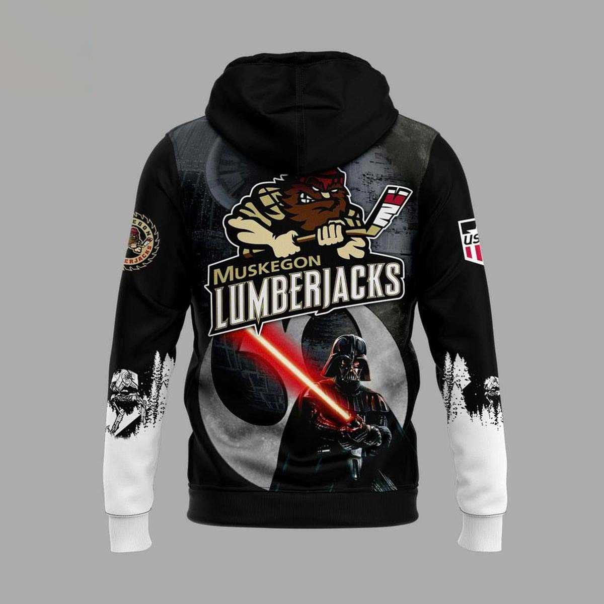 Muskegon Lumberjacks X Star Wars Night 2025 Hoodie Muskegon Lumberjacks X Star Wars Night 2025 Hoodie