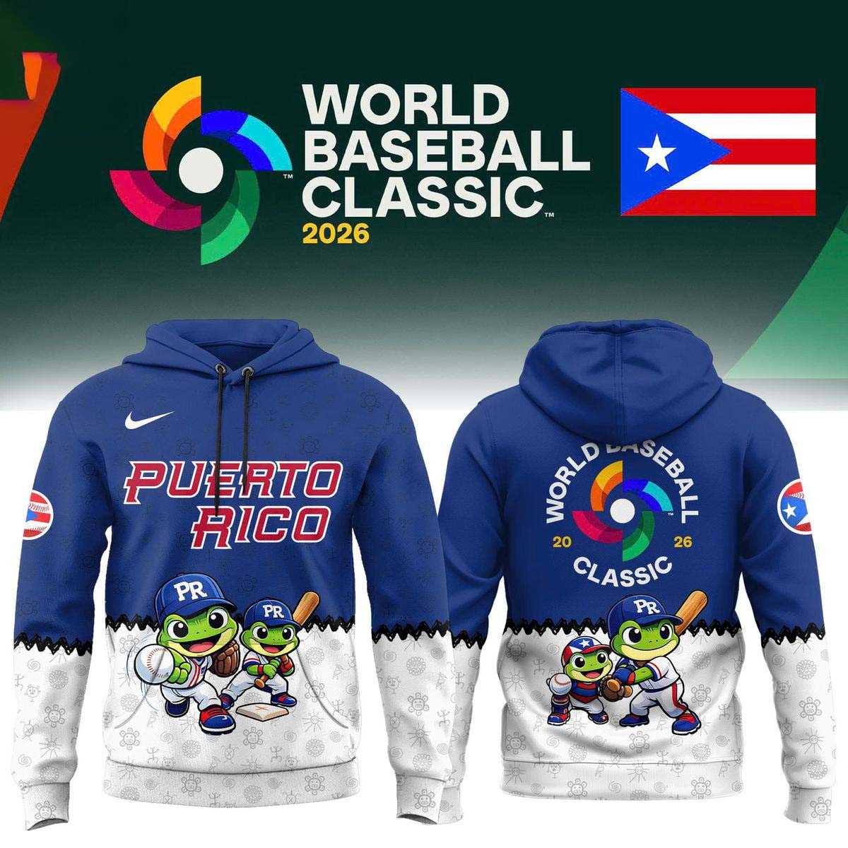 Puerto Rico World Baseball Classic 2026 Tee Hoodie Puerto Rico World Baseball Classic 2026 Tee Hoodie