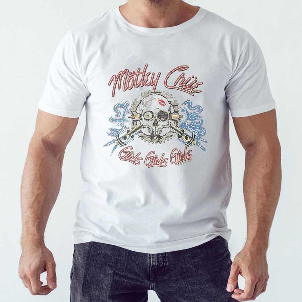 Motley Crue Electric Skull T-shirt