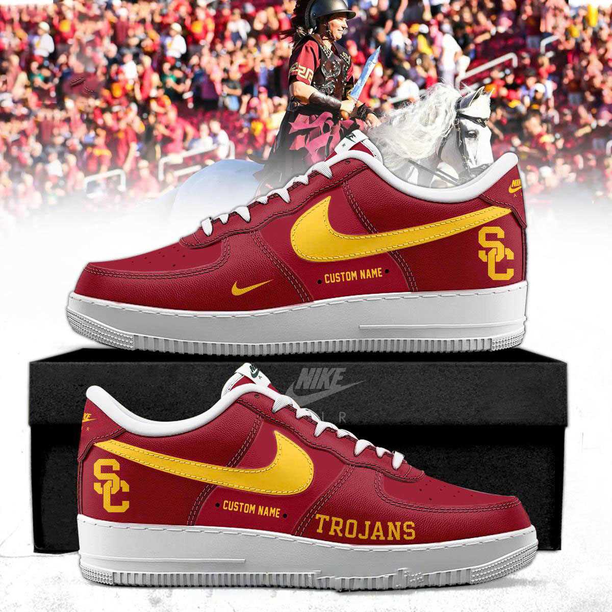 Triumph Custom Name Air Force 1 Shoes The Rock & Roll Machine Reloaded Tour 2026