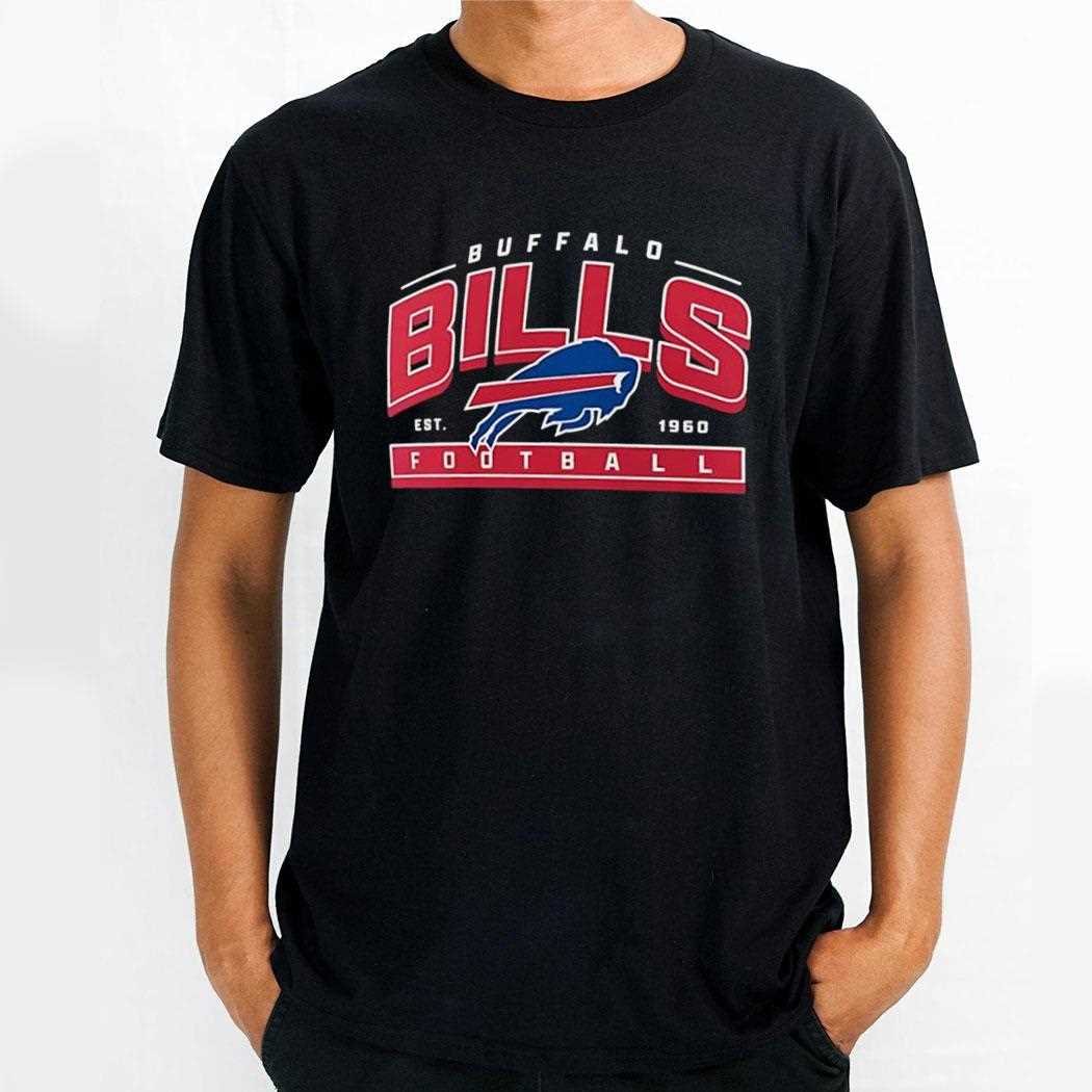 Buffalo Bills Est 1960 Football Athletic Banner Tee