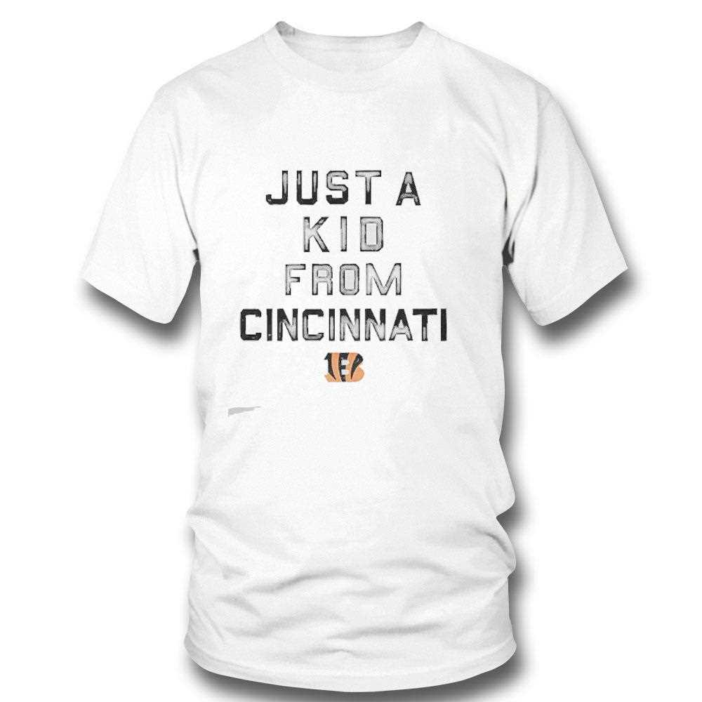 Cincinnati Bengals Just A Kid From Cincinnati Tee