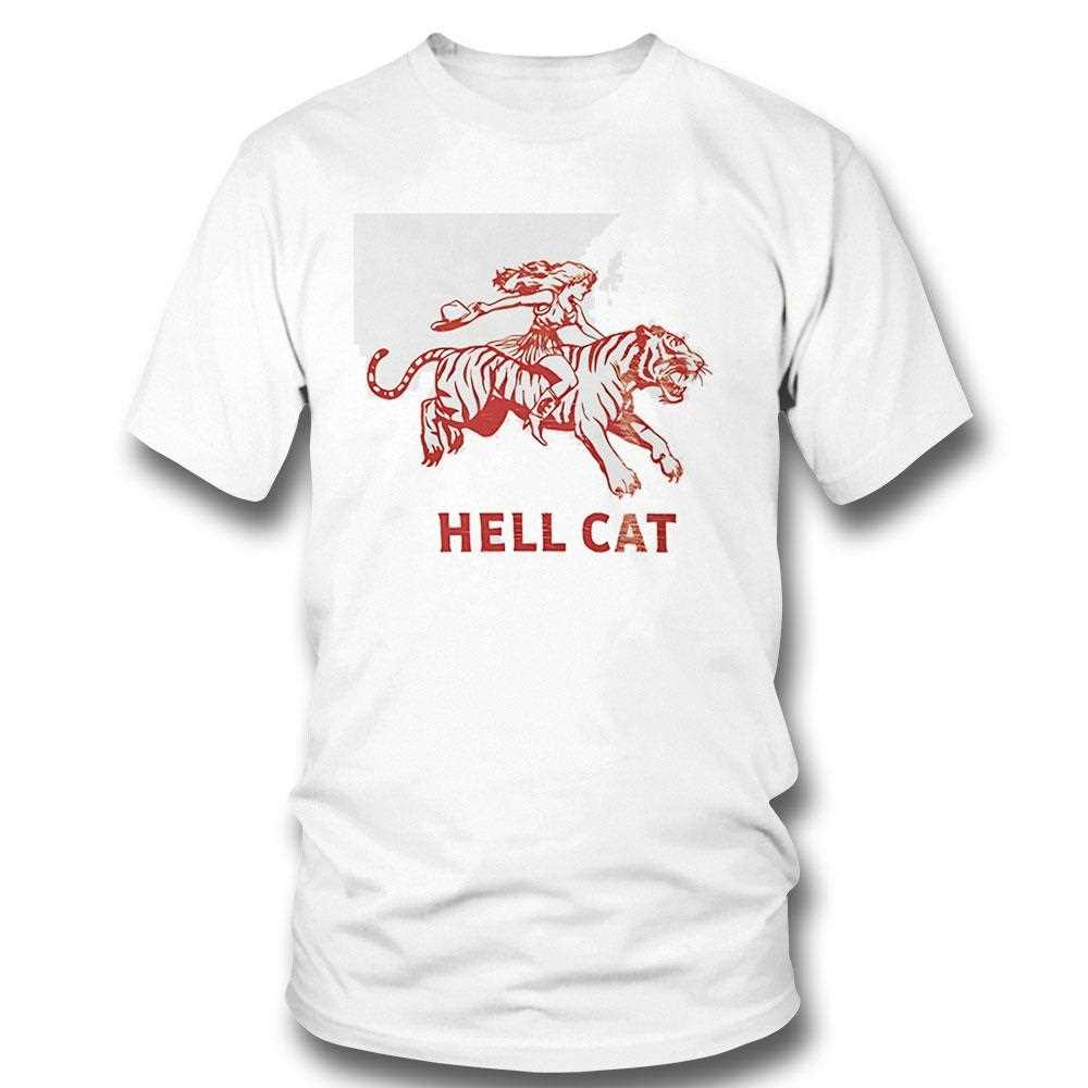 Cowgirl Hell Cat Retro Tee