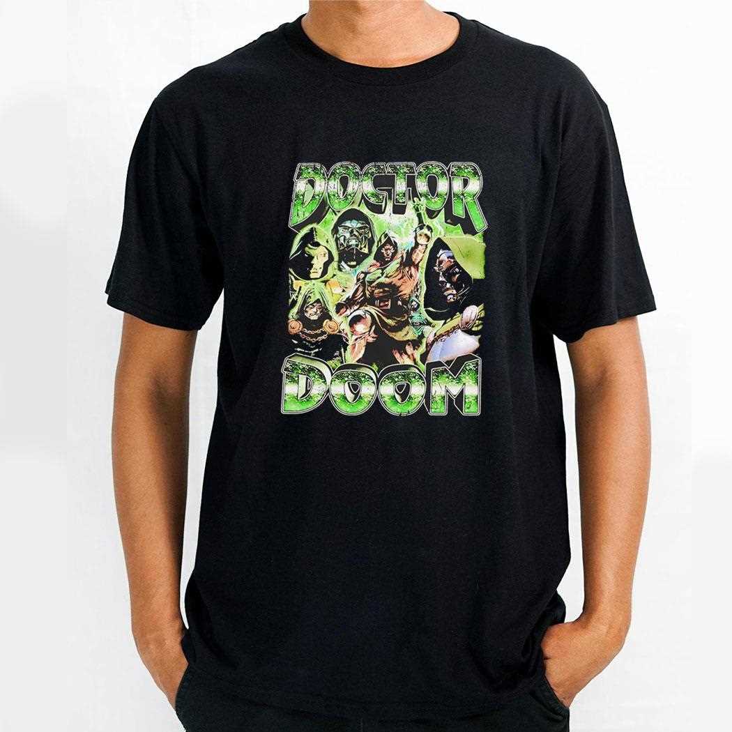 Doctor Doom 90s Bootleg Rap Tee