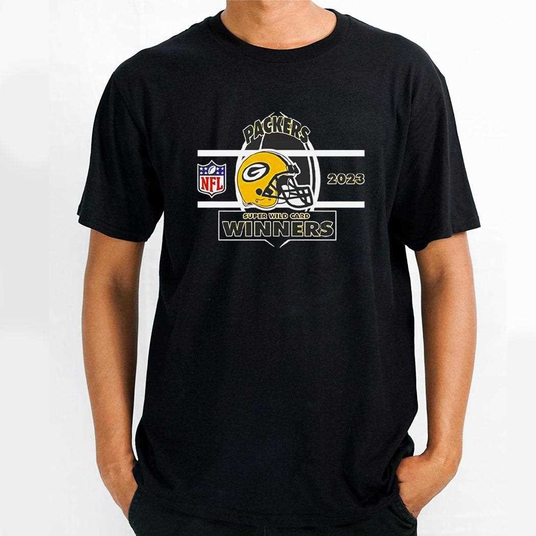 Green Bay Packers Super Wild Card Winners 2023 Tee
