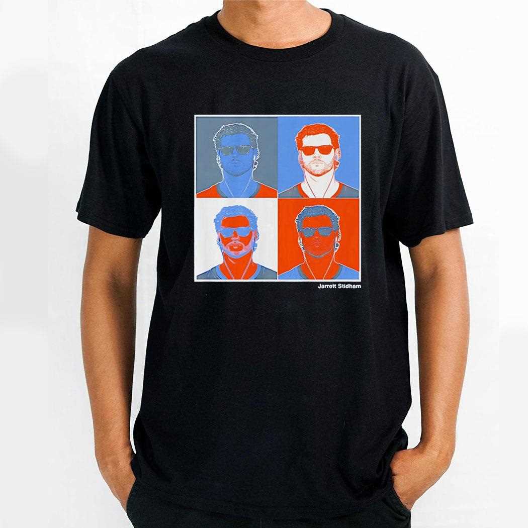 Jarrett Stidham Denver Broncos Pop Art Tee