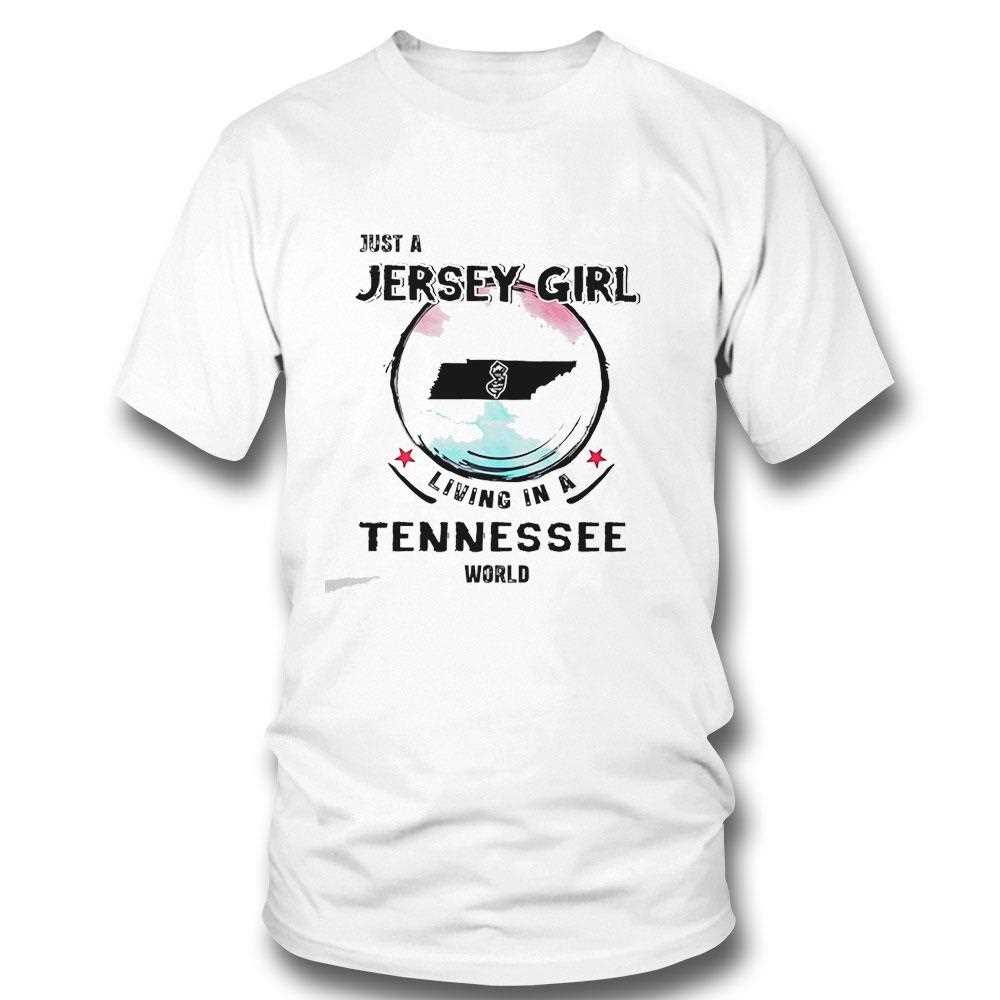 Just A Michigan Girl Living In A Louisiana World Tee Just A Michigan Girl Living In A Louisiana World Tee