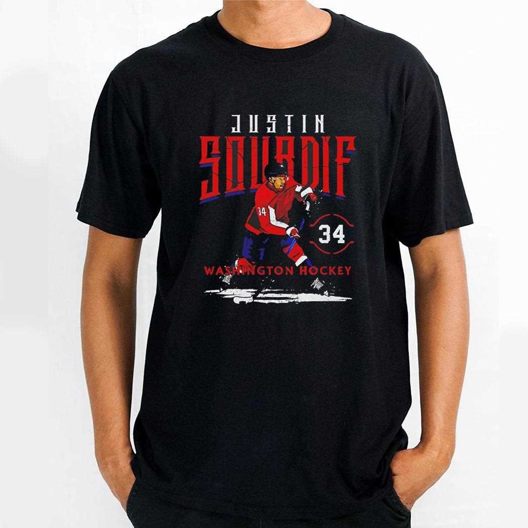 Justin Sourdif Washington Capitals Player Name Tee
