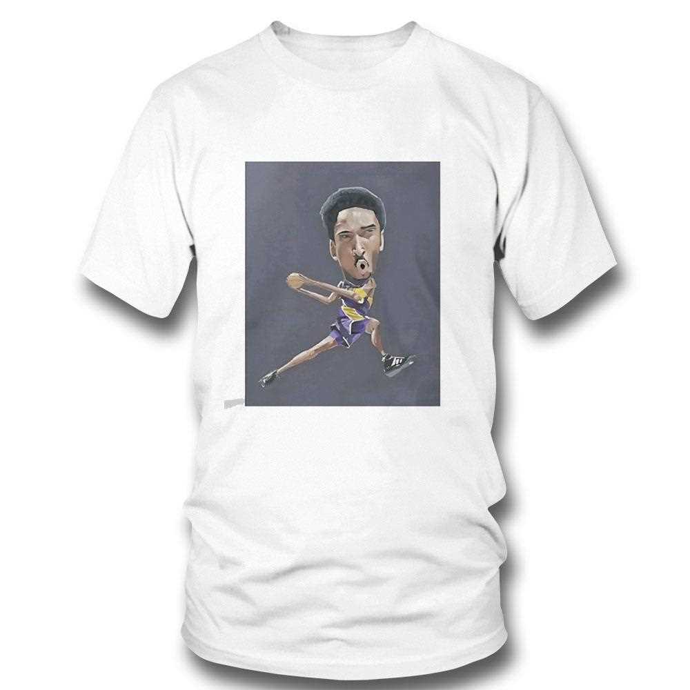 Kobe Bryant Basketball Artsy Caricature Tee