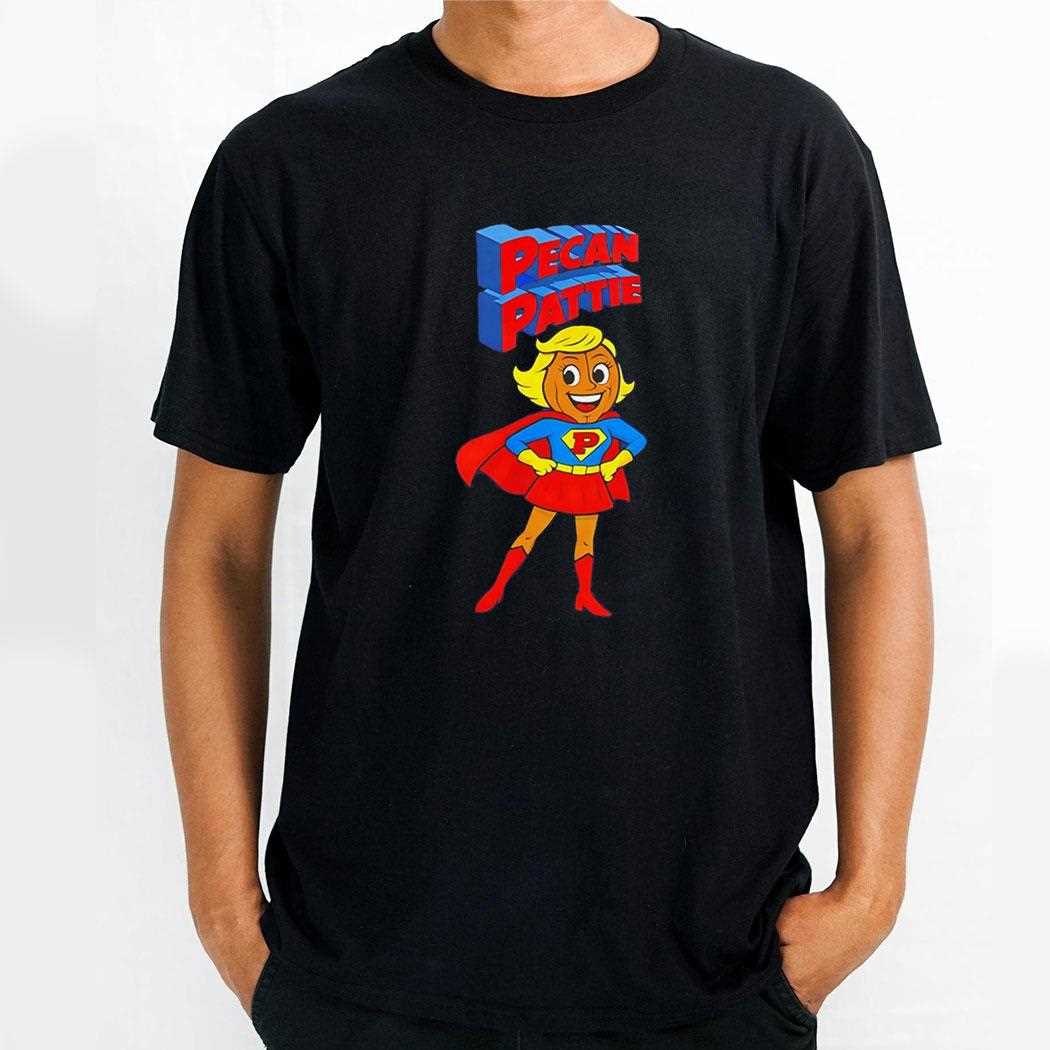 Pecan Pattie Superhero Tee Pecan Pattie Superhero Tee