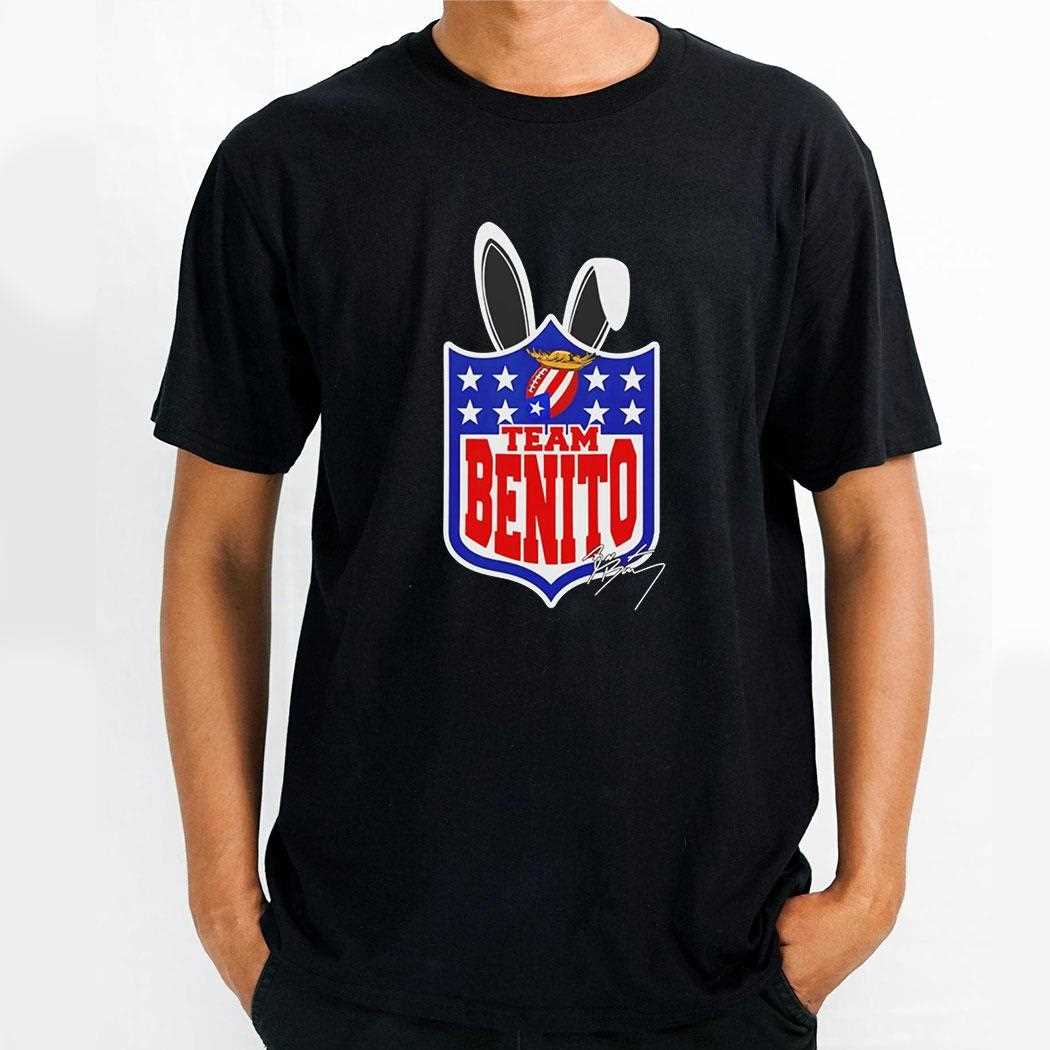 Team Benito Nfl Tee